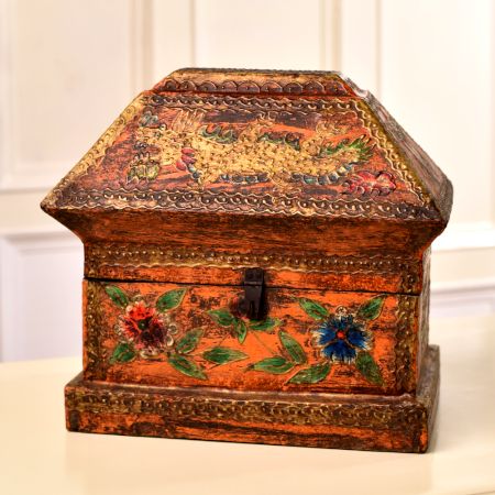 Beautiful Premium Wooden Box for Storage and Decoration